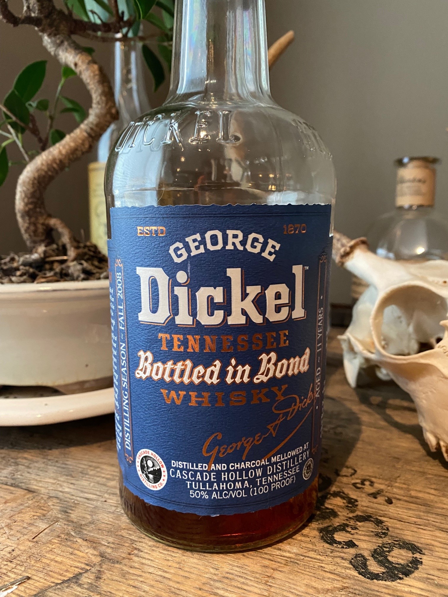 Review: George Dickel - Bottled In Bond - 11 Year Tennessee Whisky ...